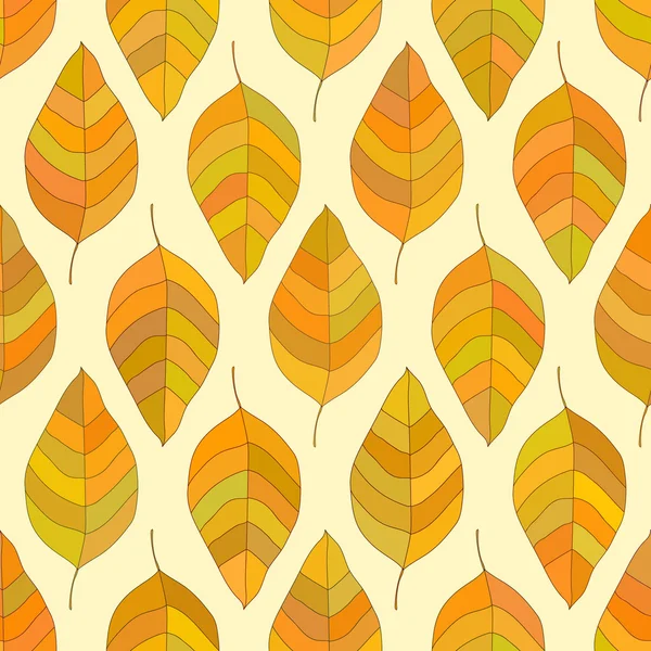 Textura de otoño sin costuras . — Vector de stock
