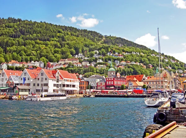 Porto di Bergen in Norvegia — Foto Stock