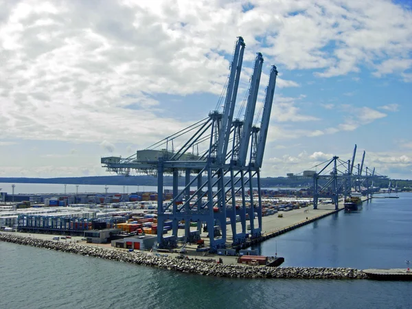 Port of Aarhus — Stock Photo, Image