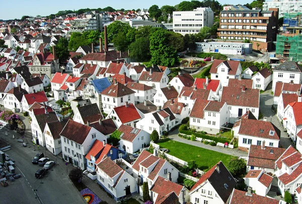 Blick auf stavanger (Norwegen)) — Stockfoto