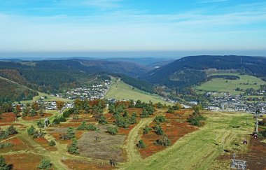 Sauerland bölgesinin (Almanya willingen)