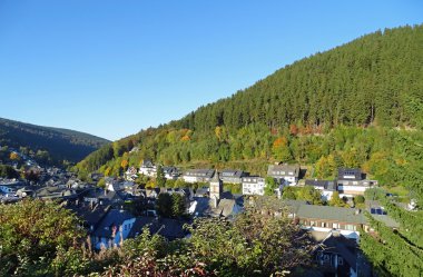 Almanya'da Sauerland bölgesindeki willingen