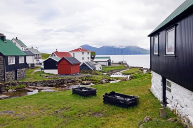 Köy Gjogv Faroe Adaları