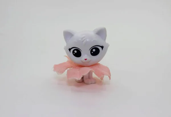 Toy Children Kitten Bow — Stock Photo, Image