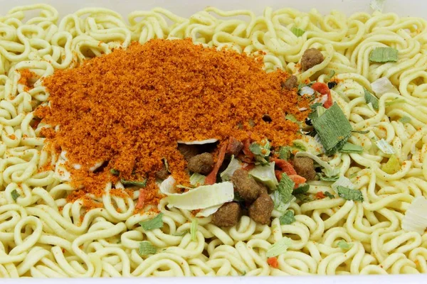 Chinese Instant Noodles Hot Spices — Φωτογραφία Αρχείου