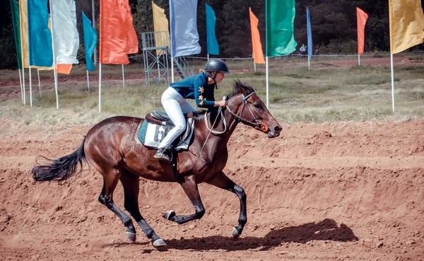 Racing in Naberezhnye Chelny, Republic of Tatarstan, summer 2015 — Stock Photo, Image