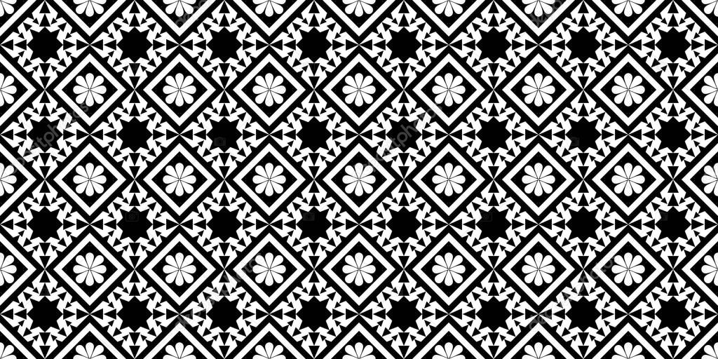 ethnic pattern collection Geometric designs in vintage tones for printed fabrics, shirts, woven fabrics, digital paper, wrapping paper, covers, wallpaper, cushion patterns, decorations, seamless