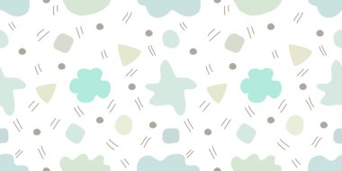 (Desenler, tişörtler, kupalar, kartlar, duvar kağıtları, arka planlar, yastık kalıpları, kumaş kalıpları ve daha fazlası için pastel ve vintage tonlarda kusursuz sevimli desenler..