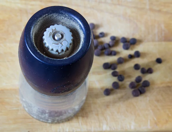 Pepper mill spice — Stock Photo, Image