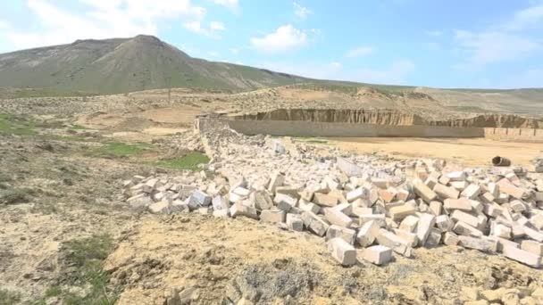 Bâtiment détruit - décombres. Maison détruite détruite — Video