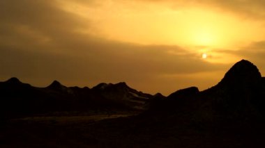 Çamur Volkanlar, Kobustan Rayonu, Azerbaycan.