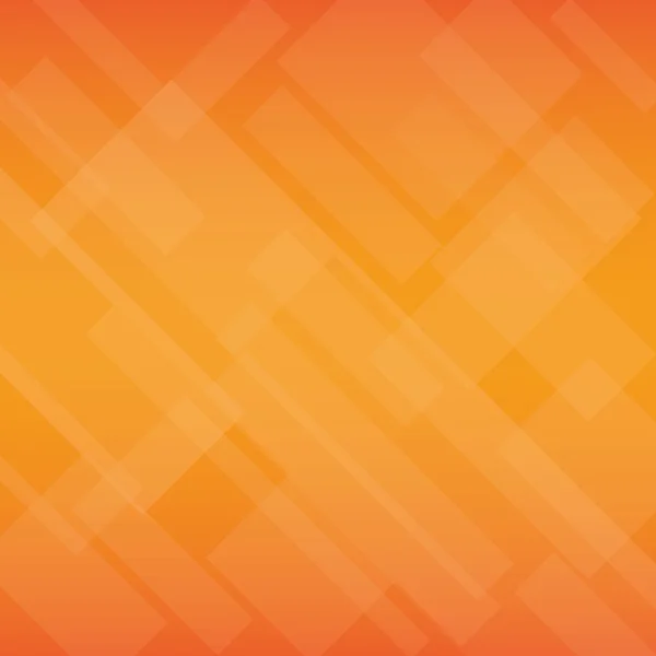 Orangefarbener Hintergrund mit vielen Quadraten — Stockvektor