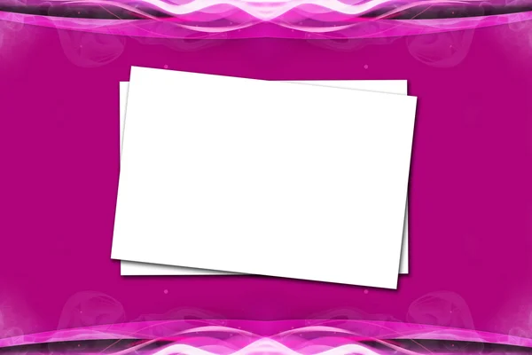 Papier auf violett rosa Hintergrund — Stockfoto