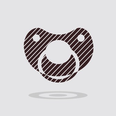 Basit düz kukla simgesi