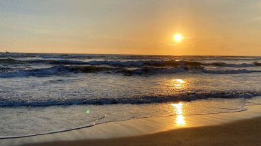 Güneşin son anı elveda diyor