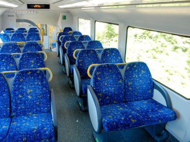 Boş tren taşıma - Sydney tren - stok fotoğraf