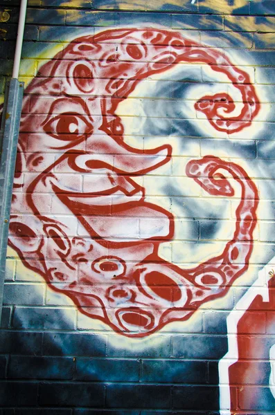 Arte de rua em Neutral Bay, Sydney — Fotografia de Stock