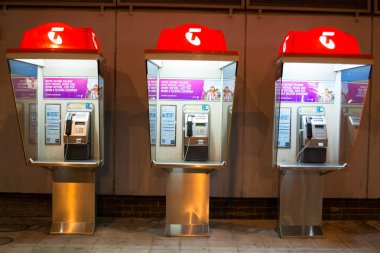 Telstra ankesörlü - stok fotoğraf
