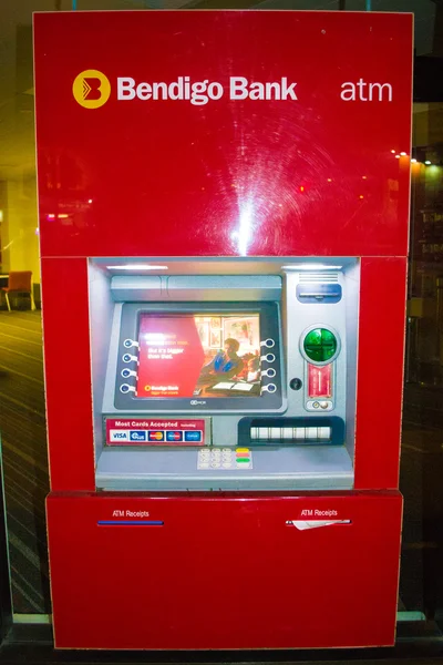 Банкомат банку бендіго в Сіднеї, Австралія — стокове фото
