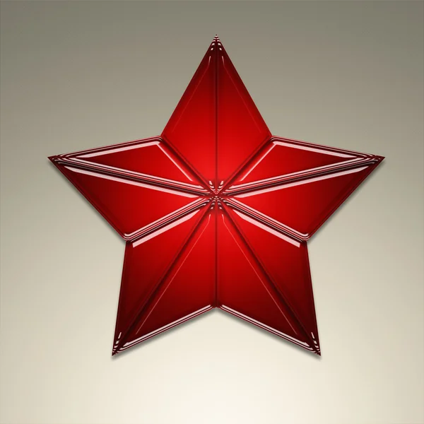 Stella rossa — Foto Stock