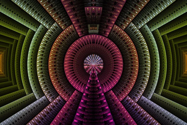 Mina fractal multicolor —  Fotos de Stock