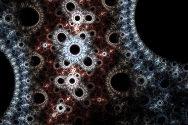 Karanlık dantelli fraktal