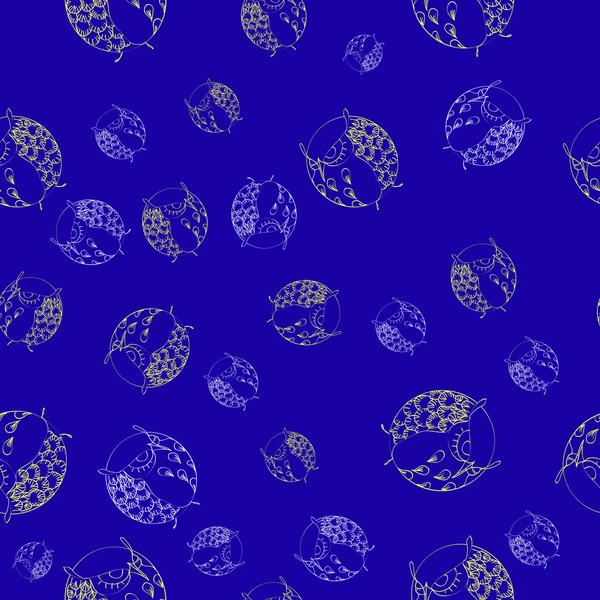 Baykuşlar seamless modeli