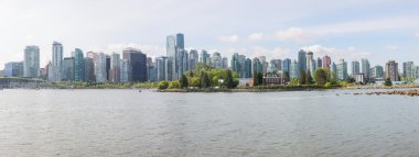 Vancouver manzarası ve Deadmen'ın Adası