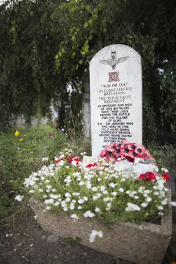 Taş 13 Lancashire tabur, Bure anısına