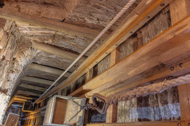 Rudolph kuyusunun derinliğine bakıyorum, ilk olarak atlardan güç alan madencilik sistemi ile birlikte.