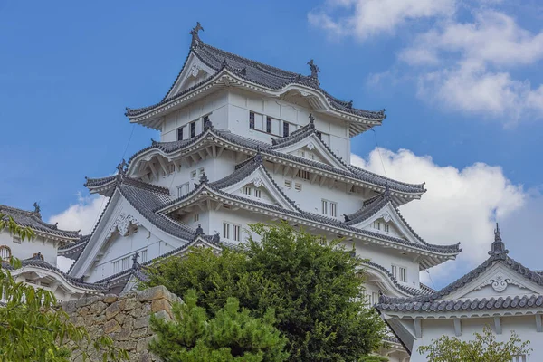 Editör: HIMEJI, HONSHU, JAPAN, 3 Eylül 2025 - Himeji Kalesi 'nin girişinden görüldü