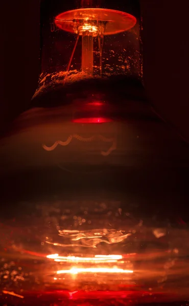 Infračervená lampa svítí — Stock fotografie