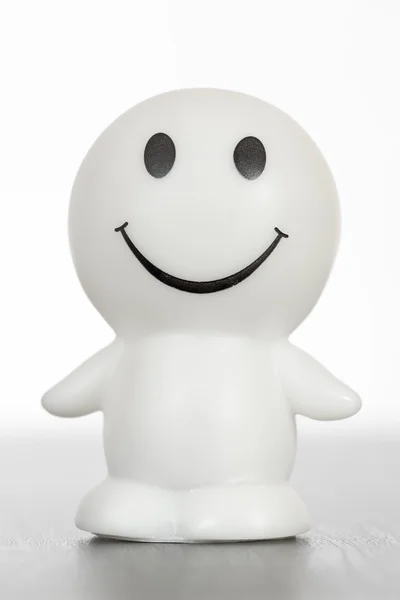 Sebuah patung plastik dari senyum — Stok Foto