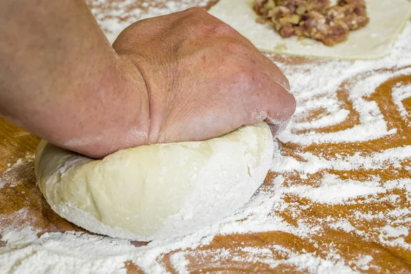 Handgemachte Knödel — Stockfoto