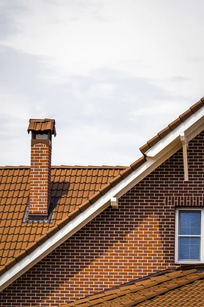 The upper part of the house — Stock Photo, Image