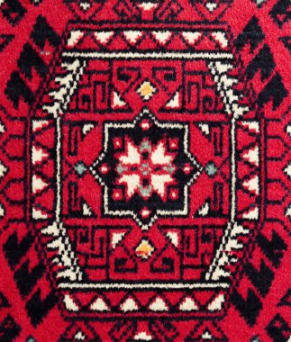 Ev halı closeup parçası