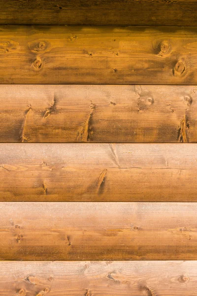 De muur van de cilindrische hout — Stockfoto