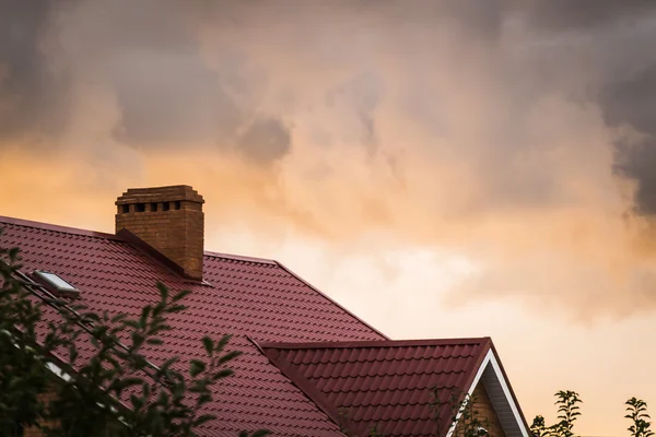 Techo de la casa — Foto de Stock