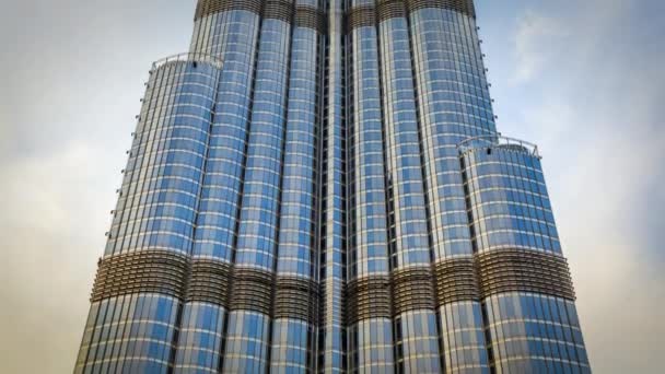 Torre Burj Khalifa — Vídeo de stock