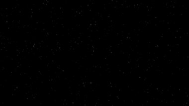 Siyah arkaplandaki kar