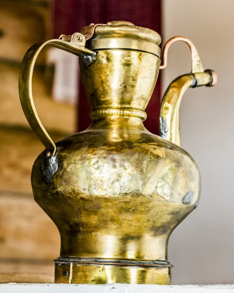 Old brass lamp — Stock Photo, Image