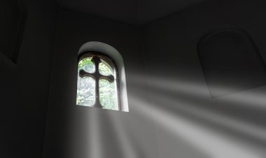 Tek kilise pencere