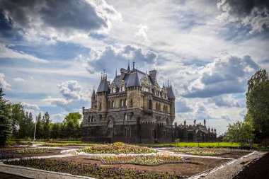 Samara, Rusya - 14 Haziran 2015: Turizm Merkezi kale Garibaldi köyün Hryaschevka, Samara bölgesi, Rusya Federasyonu.