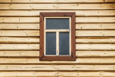 bir pencere kırsal ev