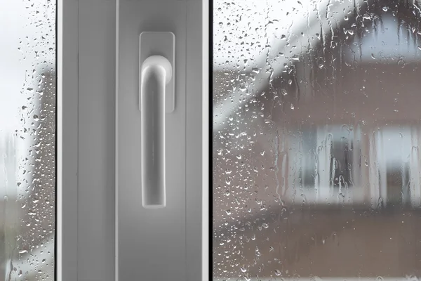 View in rainy weather — Stock Image View in rainy weather Stock Picture