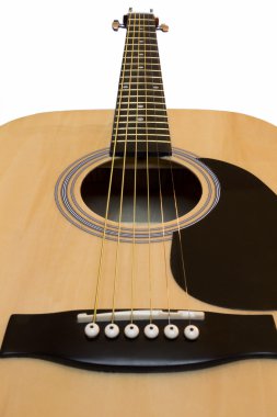 Akustik gitarın bir parçası.