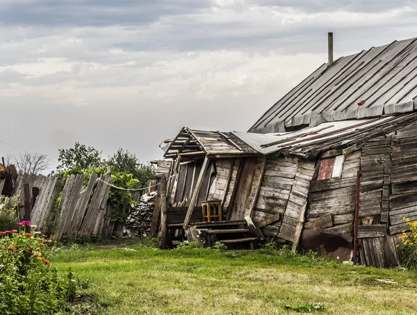 Teil eines alten Bauernhauses — Stockfoto