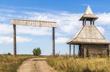kırsal ahşap kapı