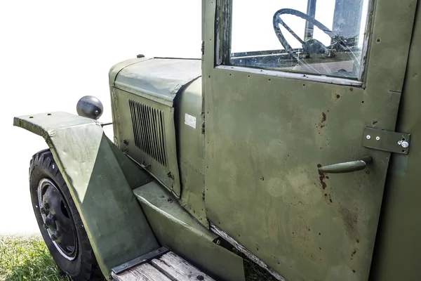 Kabiny, starý náklaďák — Stock fotografie