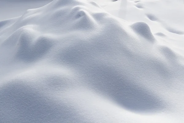 Странная форма снега — стоковое фото